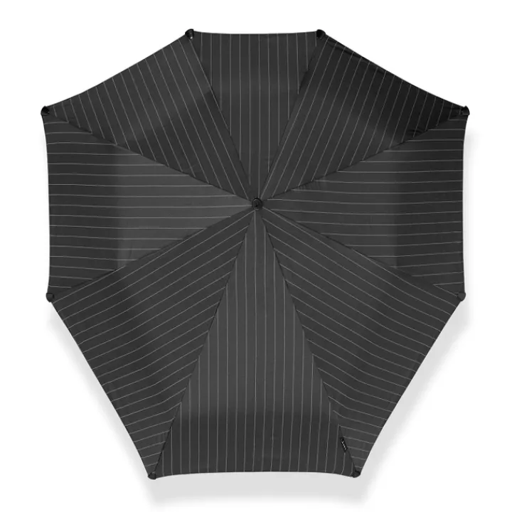 Paraplu'S>Senz Automatic Opvouwbare Stormparaplu pin stripes black