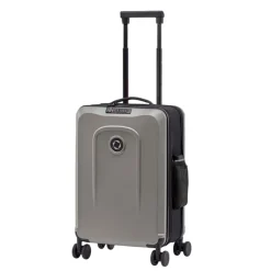 Klm Trolleys|Handbagage Trolleys>Senz Foldaway Carry On Trolley 55 silk grey