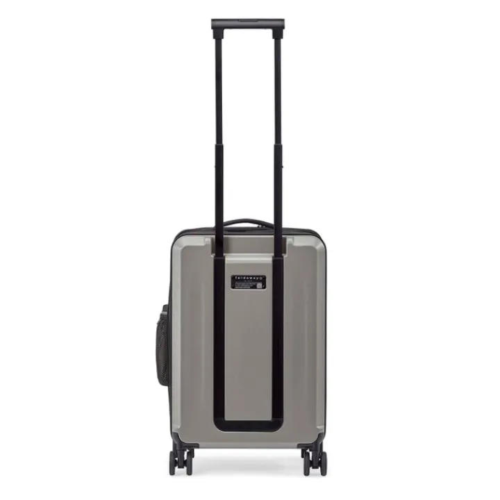 Klm Trolleys|Handbagage Trolleys>Senz Foldaway Carry On Trolley 55 silk grey