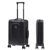 Klm Trolleys|Handbagage Trolleys>Senz Foldaway Carry On Trolley 55 pure black