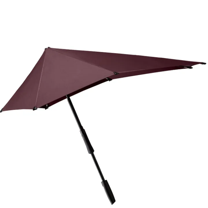 Paraplu'S>Senz Large Stick Storm Umbrella eggplant