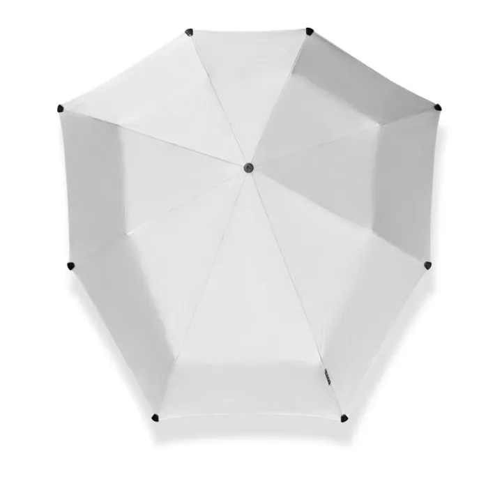 Paraplu'S>Senz Manual Opvouwbare Stormparaplu shiny silver