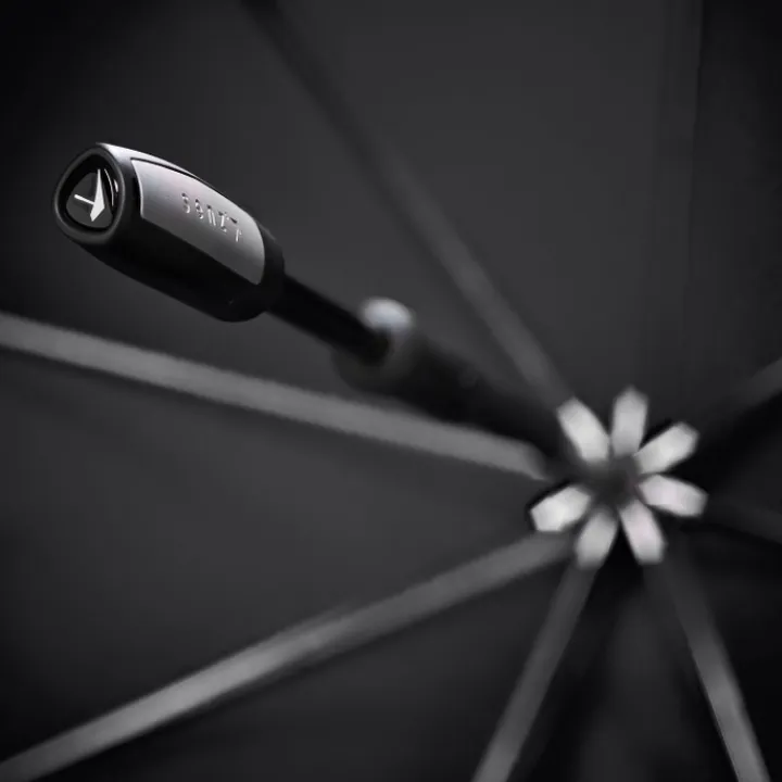 Paraplu'S>Senz XXL Stick Stormparaplu black reflective