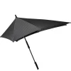 Paraplu'S>Senz XXL Stick Stormparaplu pin stripes black