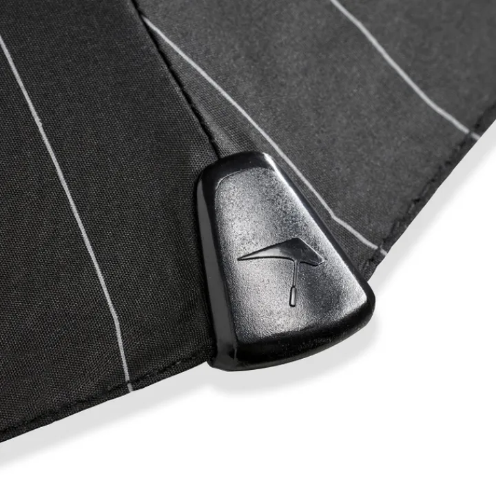 Paraplu'S>Senz XXL Stick Stormparaplu pin stripes black