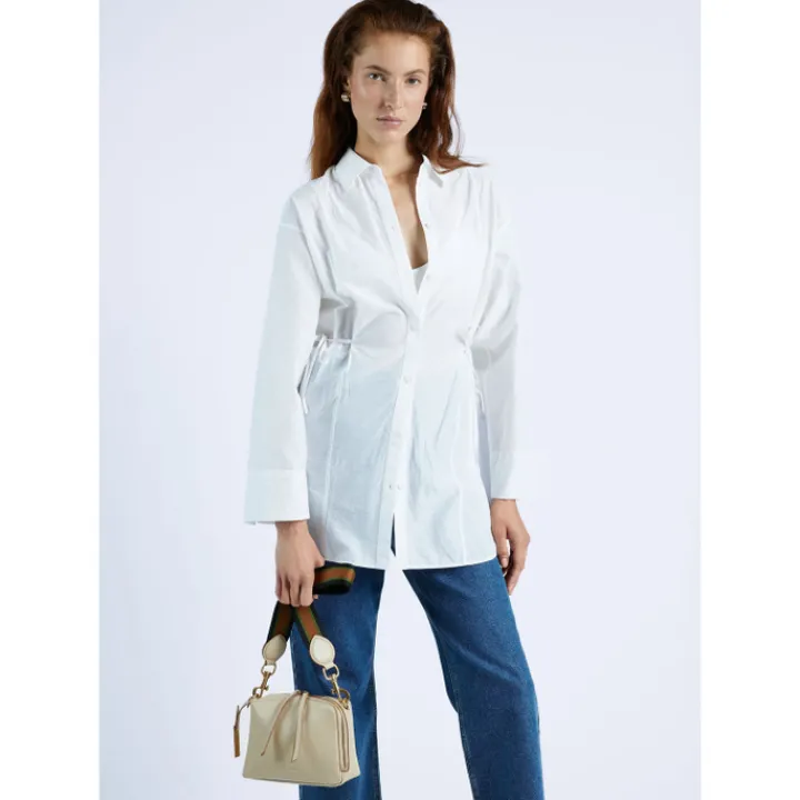 Schoudertassen|Crossbody>Smaak Amsterdam Blake Crossbody limestone
