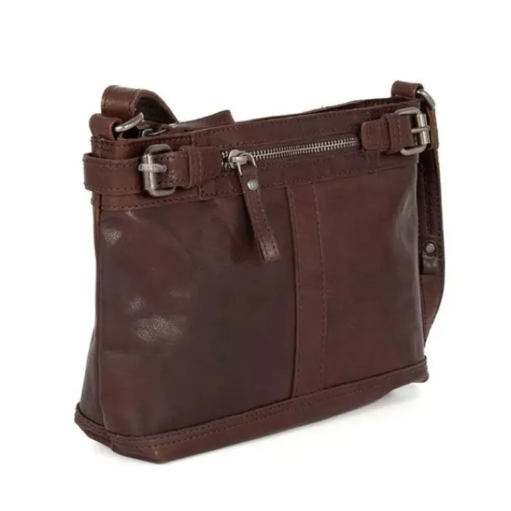 Schoudertassen|Crossbody>Spikes & Sparrow Arkansas Crossbody brown