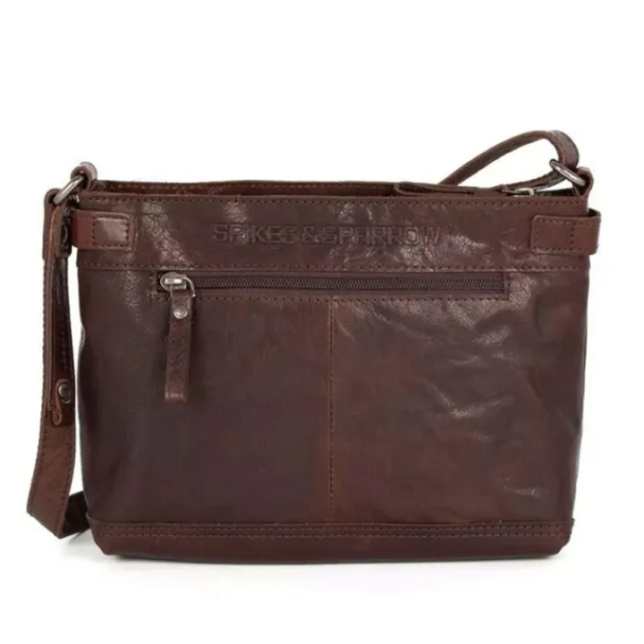 Schoudertassen|Crossbody>Spikes & Sparrow Arkansas Crossbody brown