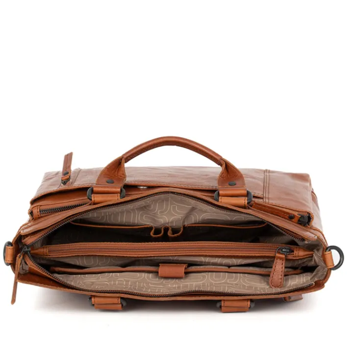 14 Inch Laptoptassen|Laptop Schoudertassen>Spikes & Sparrow Bennie Business Bag black