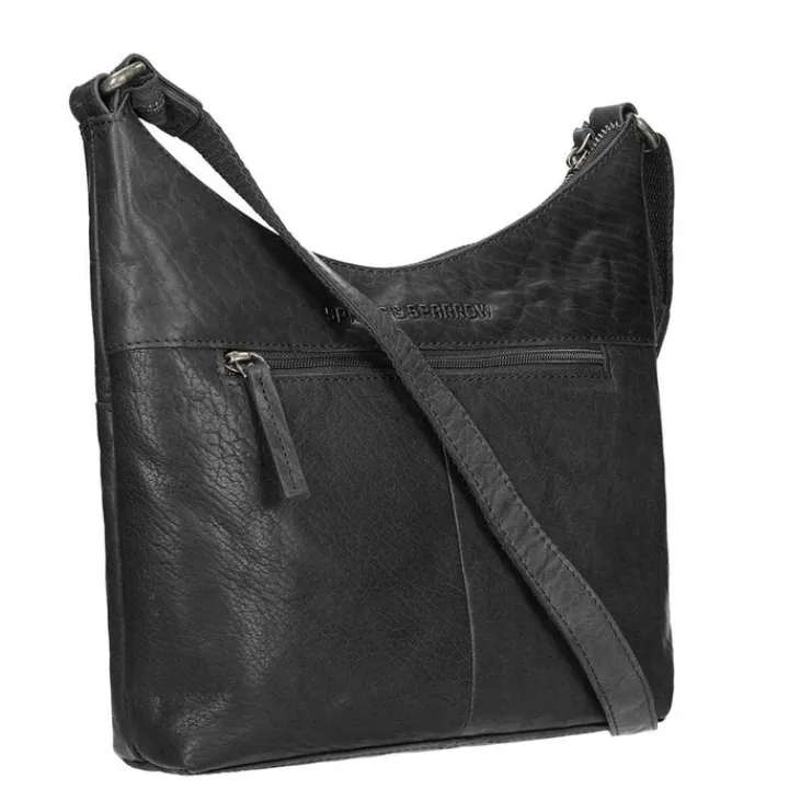 Schoudertassen|Damestassen>Spikes & Sparrow Bronco Dames Casual Schoudertas black