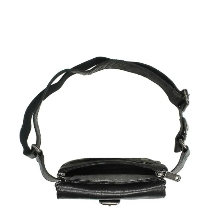 Heuptassen>Spikes & Sparrow Bronco Heuptas black2