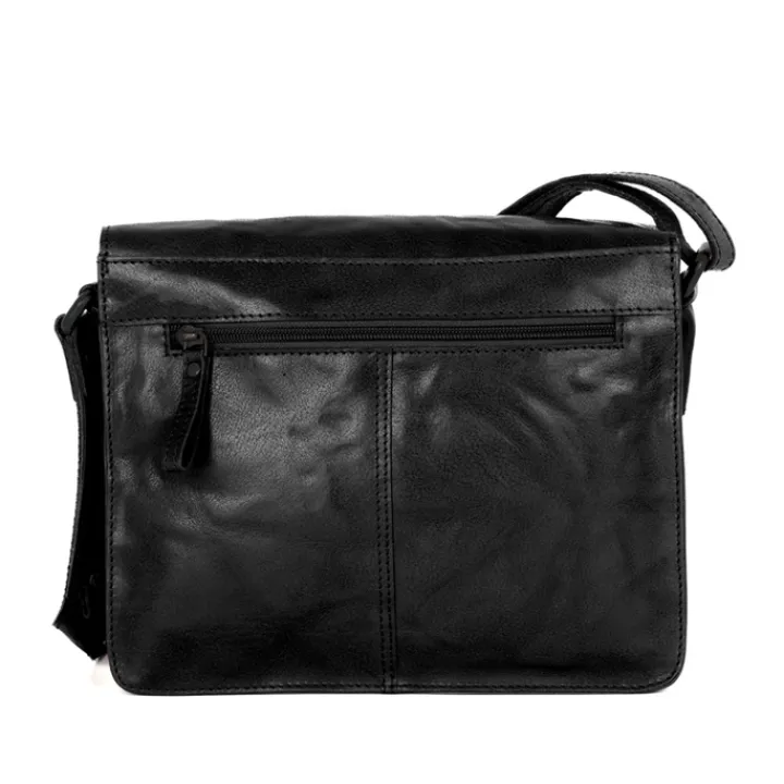 Schoudertassen|Crossbody>Spikes & Sparrow Frédérique Flapbag black