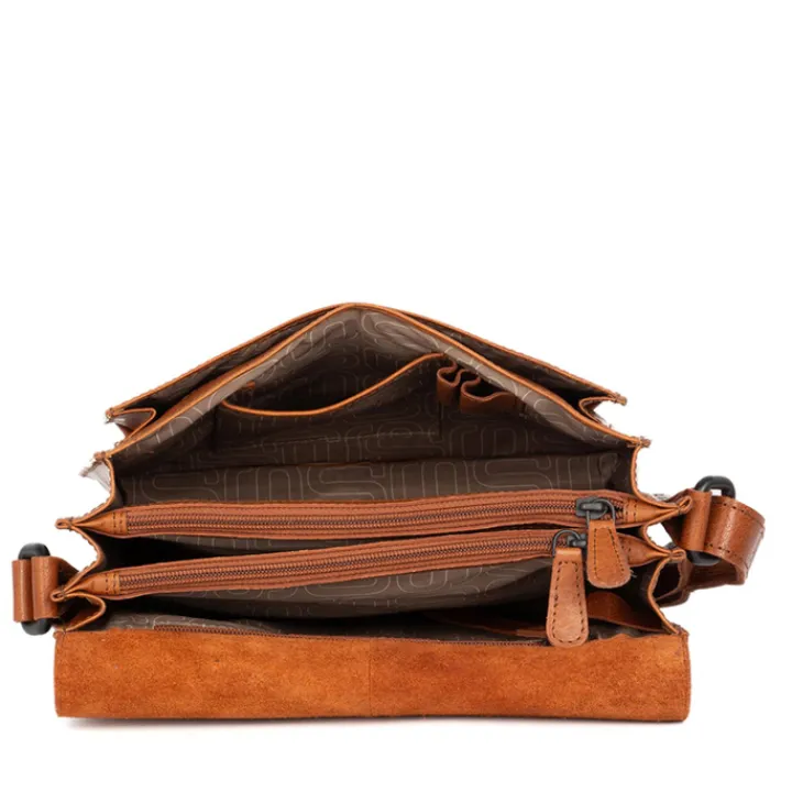 Schoudertassen|Crossbody>Spikes & Sparrow Frédérique Flapbag black