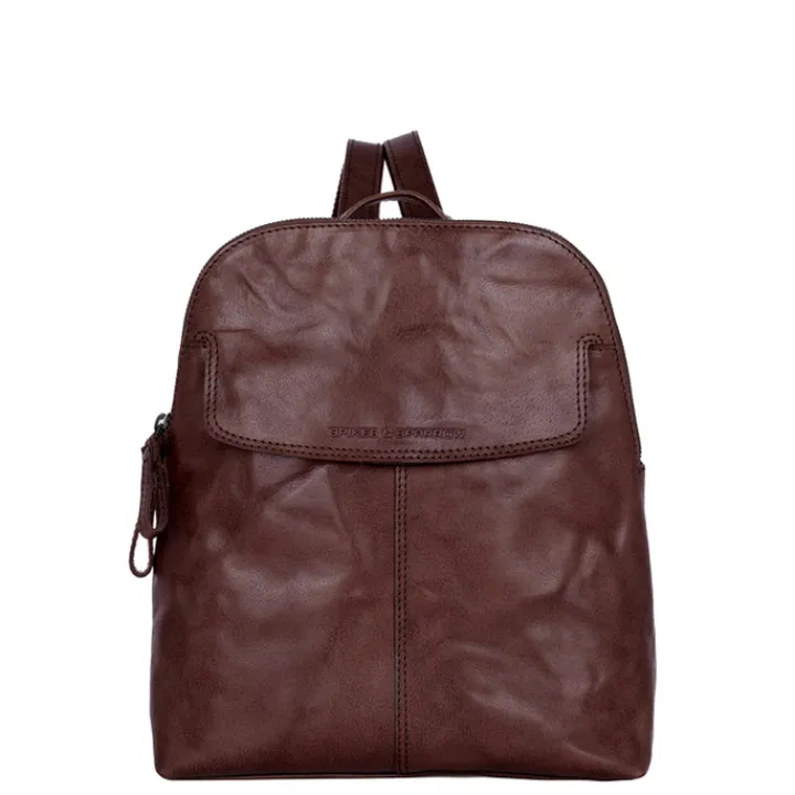 Mini Rugzakken|Kleine Rugzakken>Spikes & Sparrow Jessicca Backpack d brown