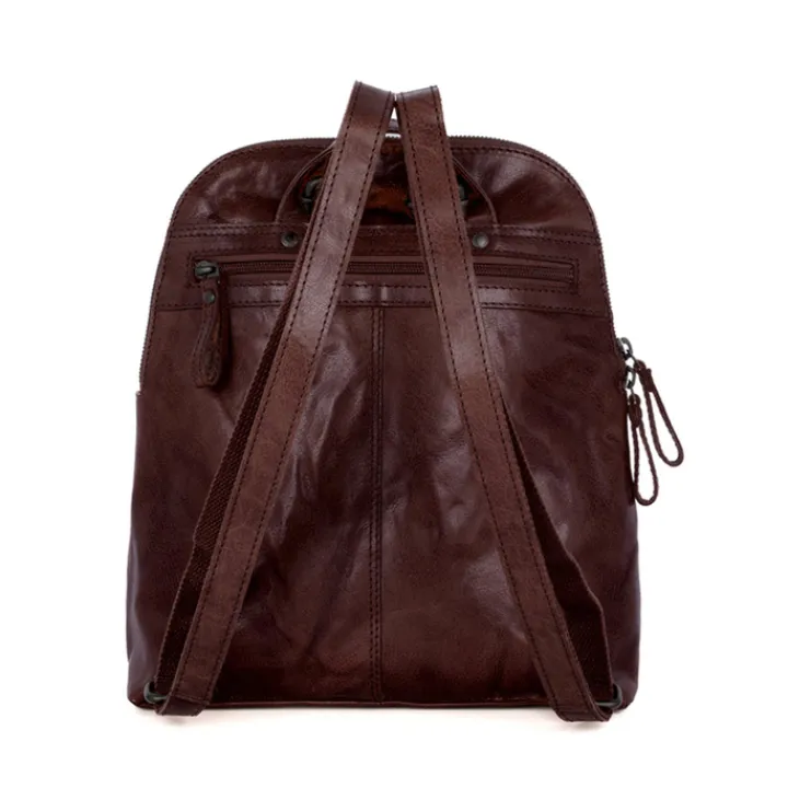 Mini Rugzakken|Kleine Rugzakken>Spikes & Sparrow Jessicca Backpack d brown