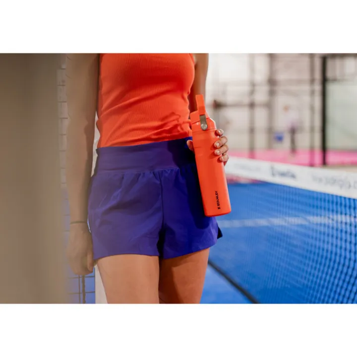 Thermosflessen>Stanley The Aerolight IceFlow Water Bottle Fast Flow 0.6L tigerlily plum