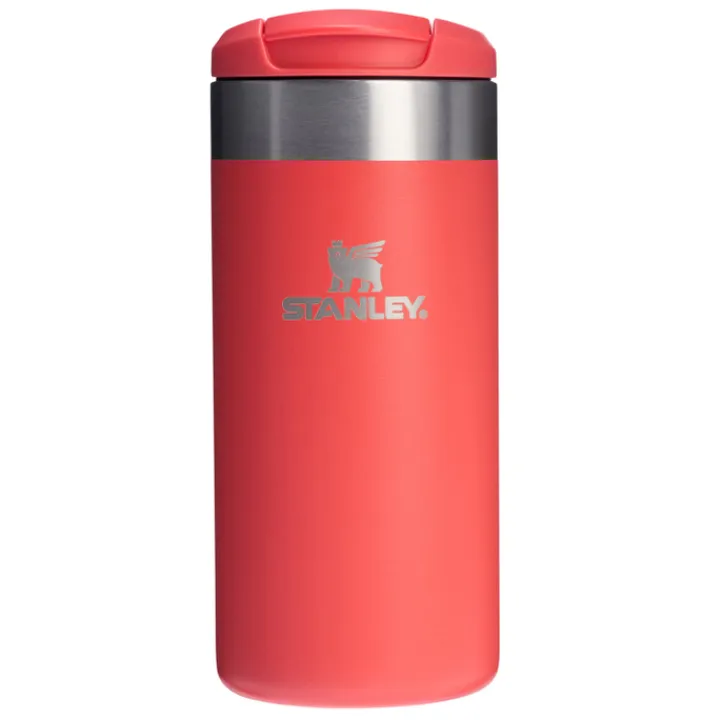 Thermosflessen>Stanley The AeroLight Transit Mug 0.35L hot coral