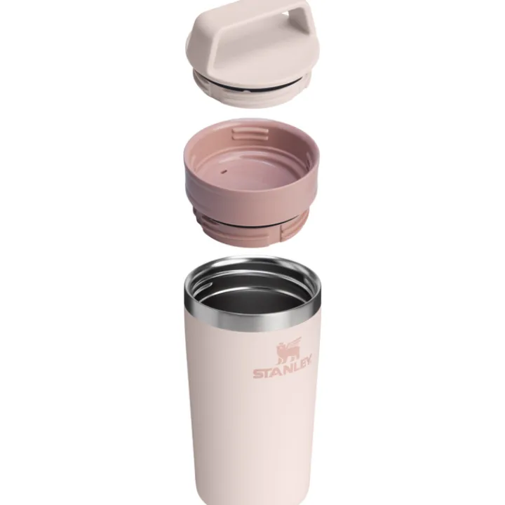 Waterflessen|Thermosflessen>Stanley The Café-To-Go Travel Mug 0.35L rose quartz