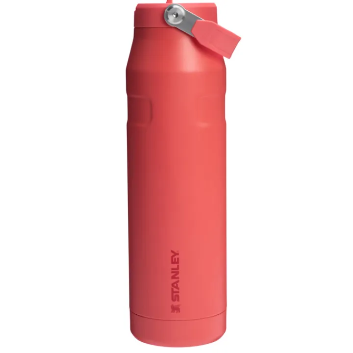 Waterflessen|Thermosflessen>Stanley The Iceflow Bottle Flip Straw 2.0 1.06L hot coral