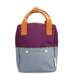 Peuter Rugzakken|Kinderrugzakken>Sticky Lemon Better Together Colourblocking Backpack Small purple tights badminton blue