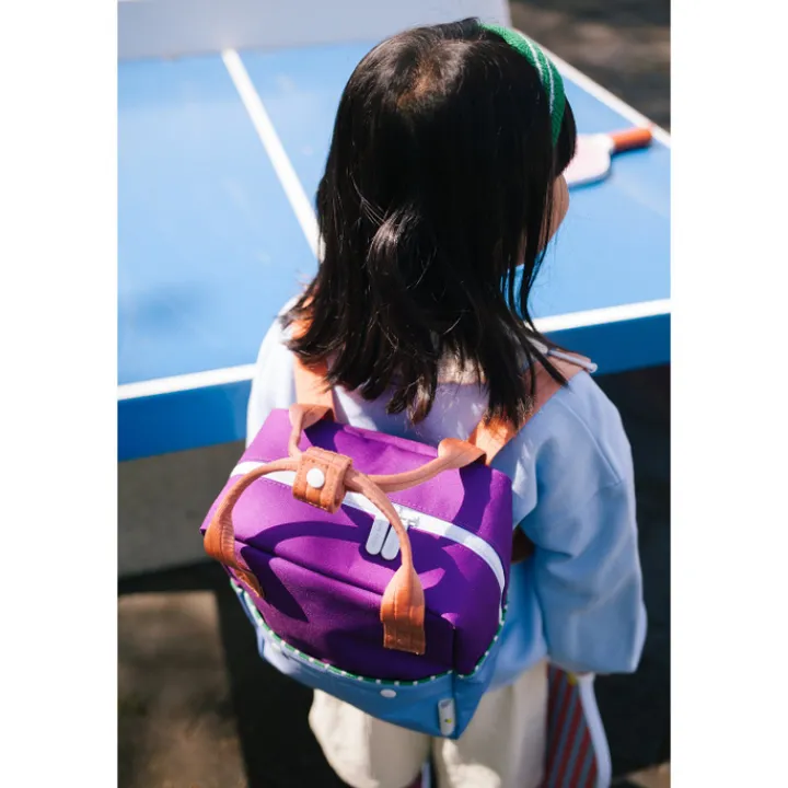 Peuter Rugzakken|Kinderrugzakken>Sticky Lemon Better Together Colourblocking Backpack Small purple tights badminton blue