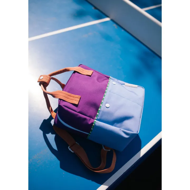Peuter Rugzakken|Kinderrugzakken>Sticky Lemon Better Together Colourblocking Backpack Small purple tights badminton blue