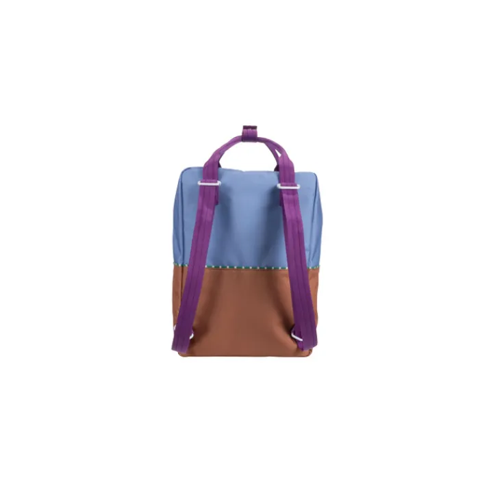 Peuter Rugzakken|Kinderrugzakken>Sticky Lemon Better Together Colourblocking Backpack Large badminton blue leather ball