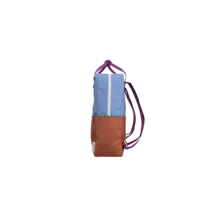 Peuter Rugzakken|Kinderrugzakken>Sticky Lemon Better Together Colourblocking Backpack Large badminton blue leather ball