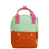 Peuter Rugzakken|Meisjesrugzakken>Sticky Lemon Better Together Colourblocking Backpack Small towel green gravel orange