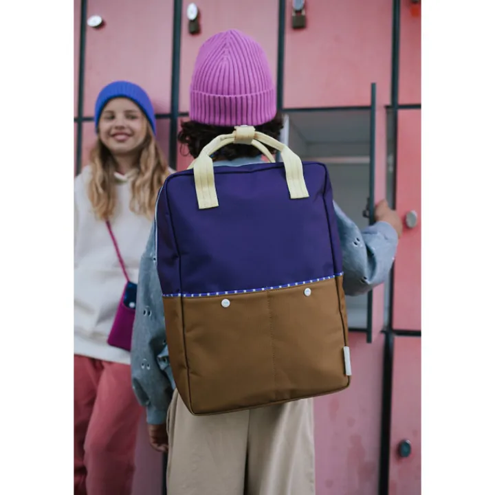 Peuter Rugzakken|Kinderrugzakken>Sticky Lemon Better Together Colourblocking Backpack Large skate ramp golden cup