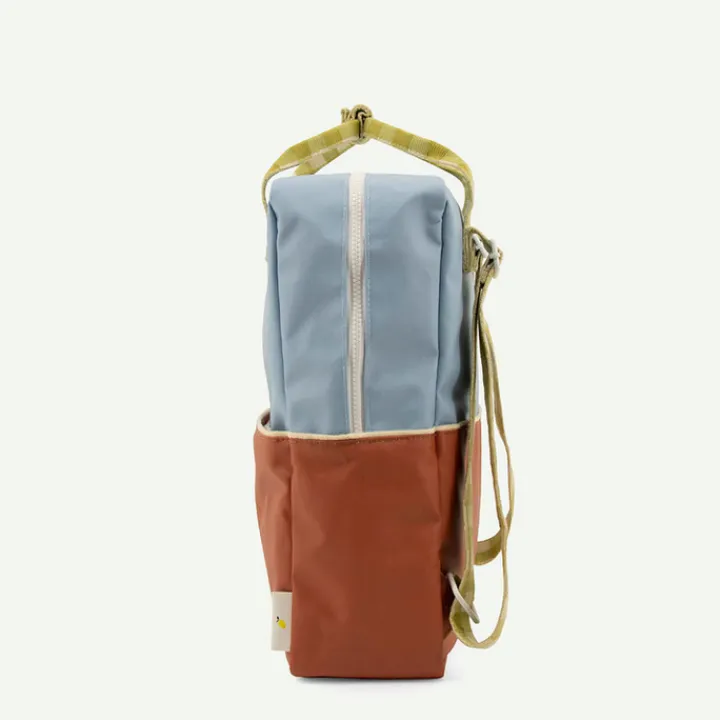 Peuter Rugzakken|Kinderrugzakken>Sticky Lemon Colourblocking Backpack Large blueberry willow brown pear green