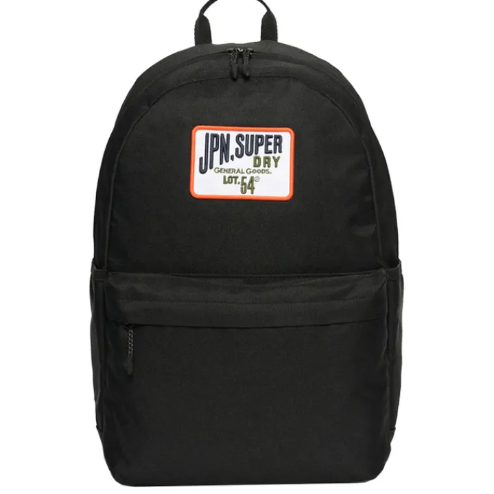 Heren Rugzakken|Schoolrugzak>Superdry Montana Patched Backpack vintage black
