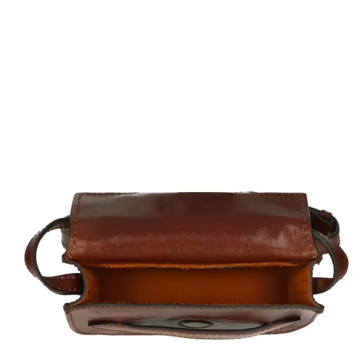 Crossbody|Damestassen>The Bridge Lucrezia Crossbody brown