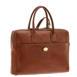 13 Inch Laptoptassen|Laptop Schoudertassen>The Bridge Story Donna Briefcase brown