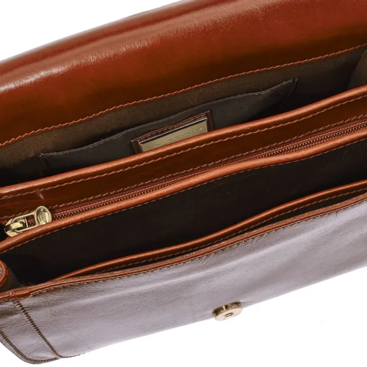 Crossbody|Damestassen>The Bridge Story Donna Crossbody brown