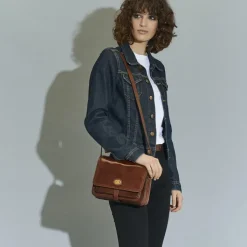 Crossbody|Damestassen>The Bridge Story Donna Crossbody brown