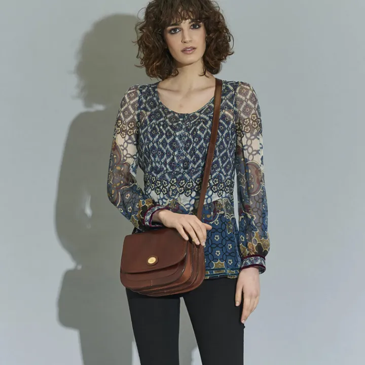 Crossbody|Damestassen>The Bridge Story Donna Messenger black