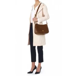 Schoudertassen|Damestassen>The Bridge Story Donna Shoulderbag brown