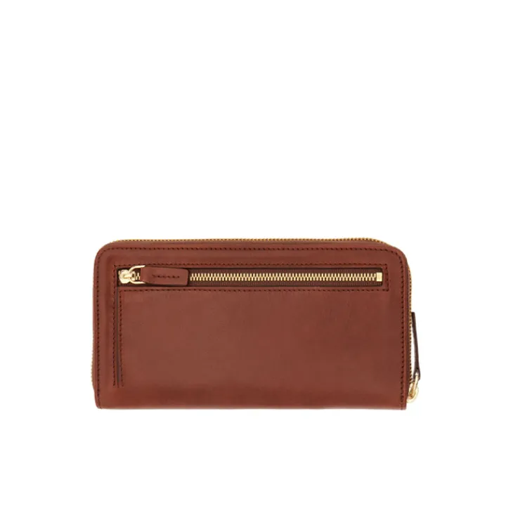 Grote Portemonnees|Leren Portemonnees>The Bridge Story Donna Wallet brown