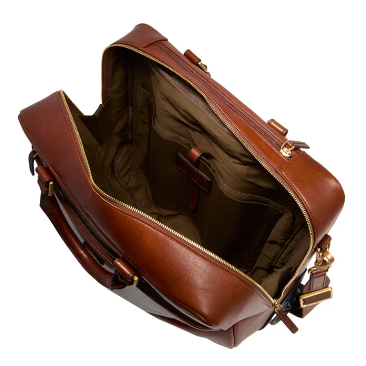 Handbagage Trolleys|Laptop Trolleys>The Bridge Stovia Pilot Trolley brown