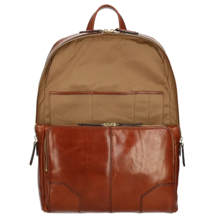 Kleine Rugzakken|Daypack>The Bridge Vespucci Backpack brown