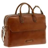 Herentassen|15.6 Inch Laptoptassen>The Bridge Williamsburg Briefcase brown/ruthenium
