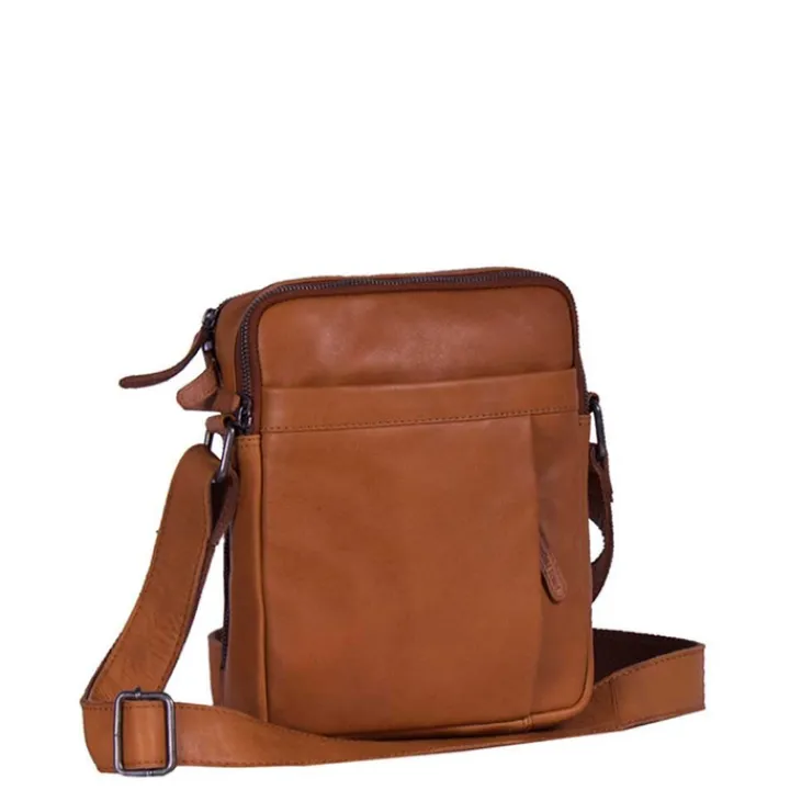 Schoudertassen|Crossbody>The Chesterfield Brand Alva Shoulderbag cognac