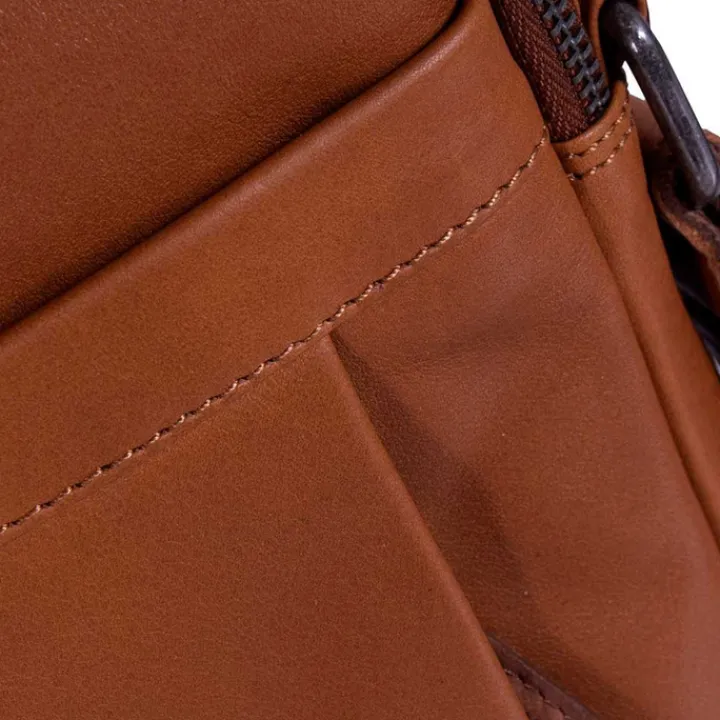 Schoudertassen|Crossbody>The Chesterfield Brand Alva Shoulderbag cognac