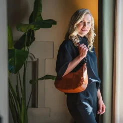 Schoudertassen|Herentassen>The Chesterfield Brand Alexandria Shoulderbag brown