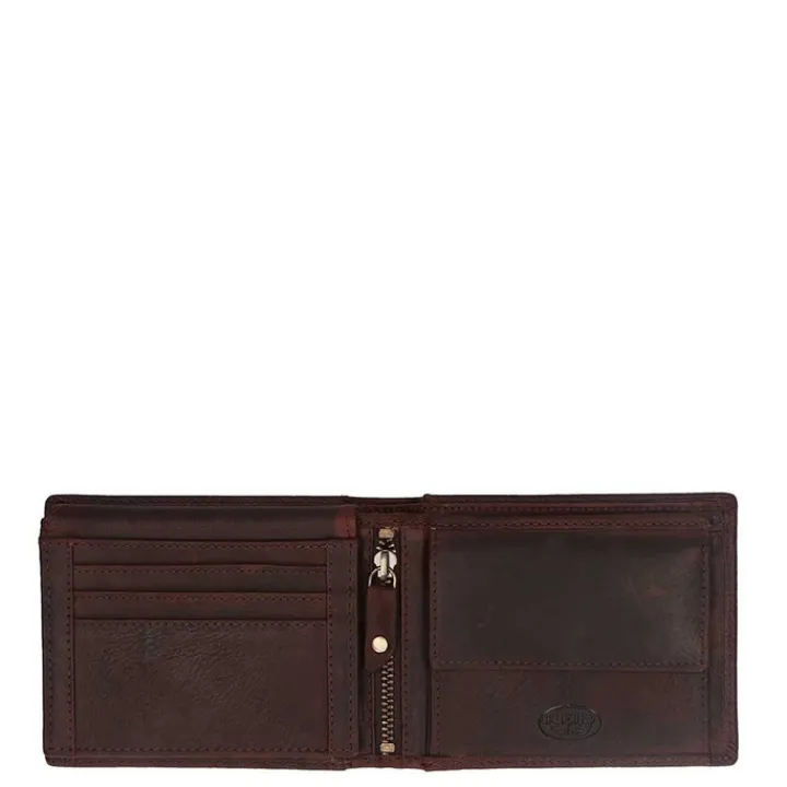 Rfid Portemonnees|Kleine Portemonnees>The Chesterfield Brand Alvina Billfold brown