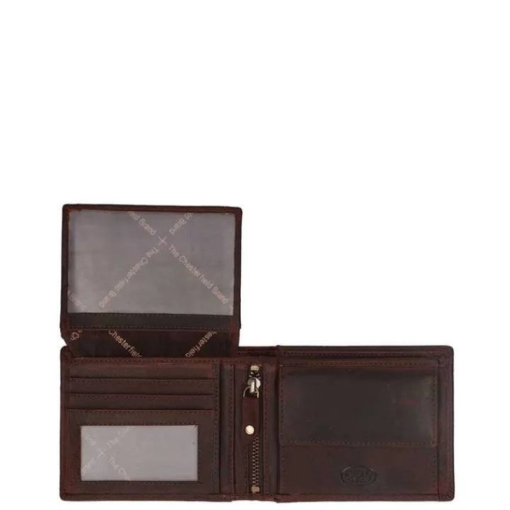 Rfid Portemonnees|Kleine Portemonnees>The Chesterfield Brand Alvina Billfold brown