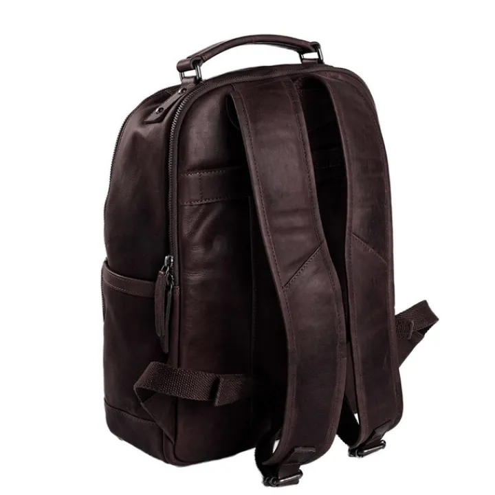 Kleine Rugzakken|14 Inch Laptoptassen>The Chesterfield Brand Austin Backpack brown