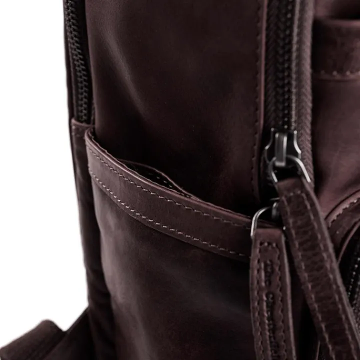 Kleine Rugzakken|14 Inch Laptoptassen>The Chesterfield Brand Austin Backpack brown