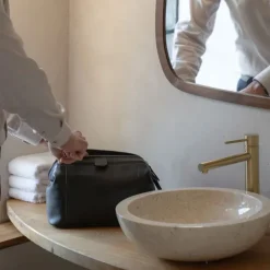 Toilettassen>The Chesterfield Brand Biassa Toilet bag black